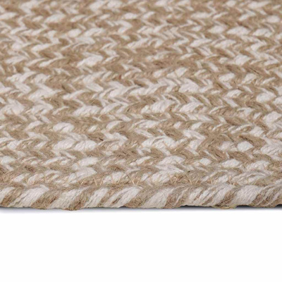 Dywany pokojowe Naturalne i białe 60 x 110 cm Juta