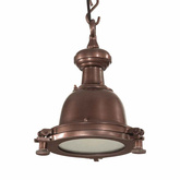 Lampa wisząca, 25x25x134 cm, aluminium