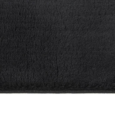 vidaXL Dywan z krótkim włosiem i możliwością prania, 80x150 cm, czarny