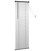 Żaluzja wenecka Czarny 150 x 60 cm 25 mm PVC
