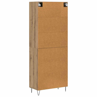 Highboard Dąb rzemieślniczy 69,5 x 34 x 180 cm