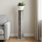 Stojak na rośliny Betonowy Szary 25 x 25,5 x 100,5 cm