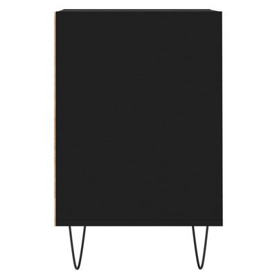 vidaXL Szafka pod TV, czarna, 100x35x55 cm, materiał drewnopochodny model standard