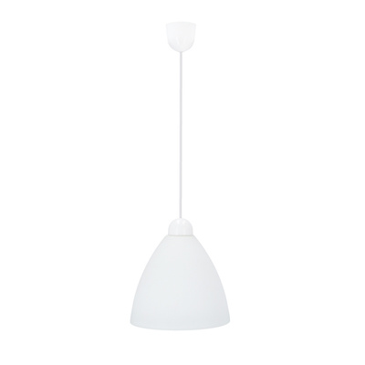 menti lampa wisząca biała klosz biały
