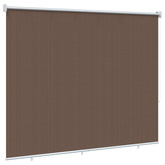 Roleta zewnętrzna 90% blokada UV Ciemnoszary 140 x 140 cm HDPE