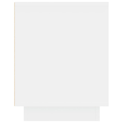 Szafka pod TV, biała, 102x35x45 cm, materiał drewnopochodny vidaXL