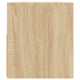 Szafka TV z oświetleniem LED, dąb sonoma, 90x35x40 cm