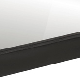 vidaXL Lustro łazienkowe, 55x1x60 cm, szkło i lite drewno mango