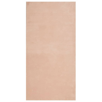 vidaXL Dywan HUARTE z krótkim włosiem, różowy, 100x200 cm