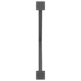 Nogi do stołu jadalnego w kształcie litery X 2 szt. Antracyt 90x(72-73) cm Stal