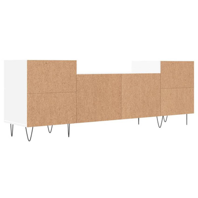 vidaXL Szafka pod TV, biała, 80x36x50 cm, materiał drewnopochodny model standard