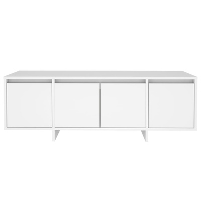 vidaXL Szafka pod TV, biała, 120x30x40,5 cm, materiał drewnopochodny