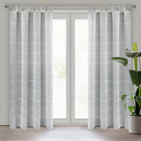 Firana Arcadia srebrna 140x250
