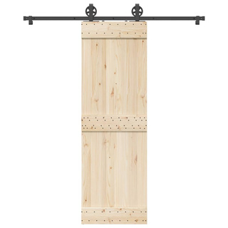 System do montażu drzwi przesuwnych, 183 cm, stal, czarny