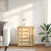 Komoda Corona, 80x40x89 cm, lite drewno sosnowe