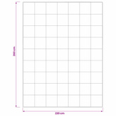 Zestaw kołdry 90% z gęsiego puchu FULDA 3 szt. 220 x 260 cm
