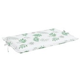 vidaXL Poduszka na leżak, wzór w liście, tkanina Oxford
