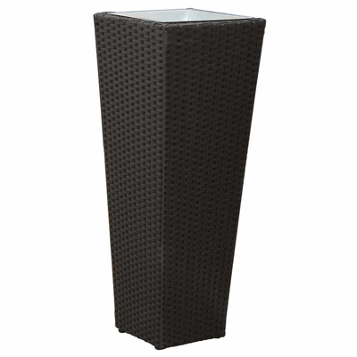 Zestaw na świeżym powietrzu 3 pcs Czarny Metal