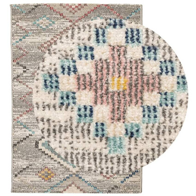 vidaXL Dywan ARBIZU do pomieszczeń i na zewnątrz, vintage, 140x200 cm wariant 4