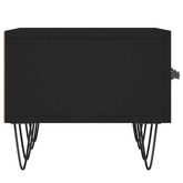 vidaXL Szafka pod TV, czarna, 150x36x30 cm, materiał drewnopochodny wariant 5