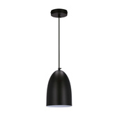 Icaro lampa wisząca czarny 1X40W E27 klosz czarny 31-09616