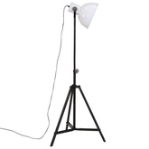 Lampa stojąca, 25 W, biała, 61x61x90/150 cm, E27
