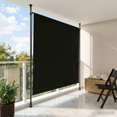 Zewnętrzna Roleta Rolkowa Czarny 100 x 270 cm