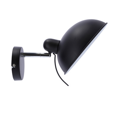 Lampa ścienna kinkiet 1X40W E14 czarny DURIO 21-53589