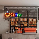 NEON COFFEE 60x20