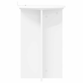 Stojak na rośliny 2 pcs Biały ?40 x 60 cm Drewno inżynieryjne