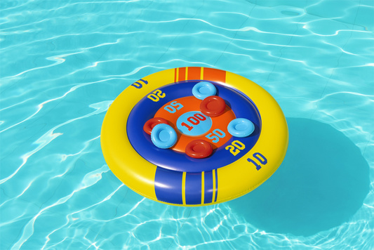 Dmuchana Gra Basenowa Zręcznościowa Tarcza, Frisbee 140 cm Bestway 52566