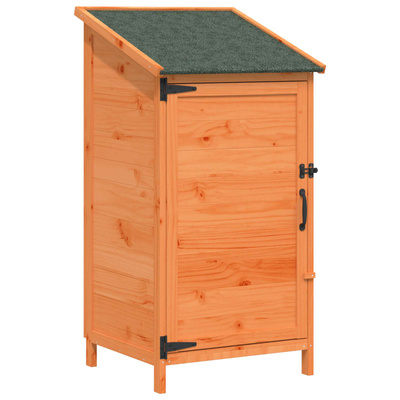 Shed ogrodowy brązowy 59 x 56 x 113,5 cm Drewno Świerkowe