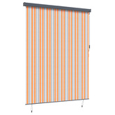 Roleta Żółty i Niebieski 200 x 250 cm Materiał i Aluminium