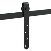 System do drzwi przesuwnych do mebli, 200 cm, stal węglowa model standard