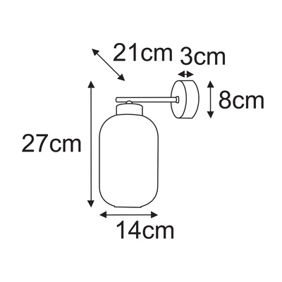 Kinkiet K-5747 z serii FADIGA