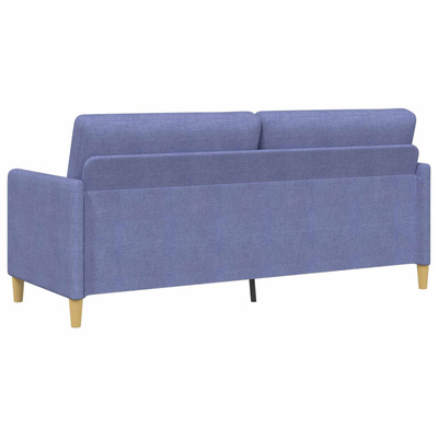 Sofa z miejscem do przechowywania Niebieski dżins