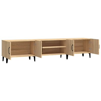 vidaXL Szafka pod TV, dąb sonoma, 180x31,5x40 cm