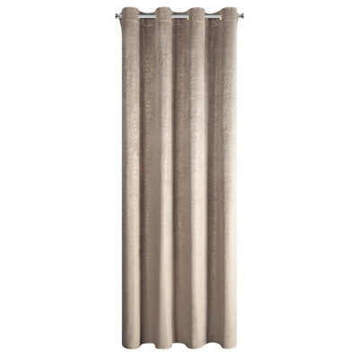 Zasłona Bethy brązowa 135x250