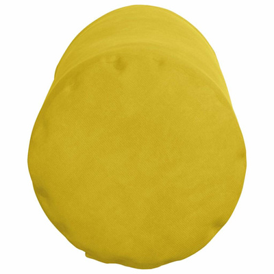 Poduszki Wałkowe 2 pcs Żółty ? 15 x 40 cm Tkanina sztruksowa