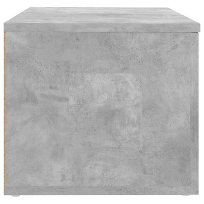 vidaXL Szafka pod TV, szarość betonu, 80x34x30 cm