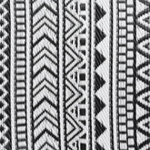 vidaXL Dywan zewnętrzny, czarny, 80 x 250 cm, PP