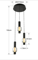Lampa wisząca RONDA 6224-0310