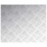 Stopień Prostokątny 4 pcs Srebrny 60 x 50 cm Aluminium