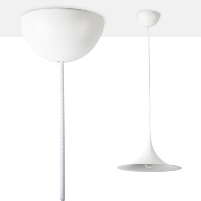 Lampa Wisząca Skandynawska Biała E14 Abruzzo Oslo