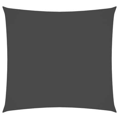 Prostokątny żagiel ogrodowy, tkanina Oxford, 2,5x3 m, antracyt