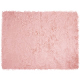 Dywan z sztucznej owczej skóry TAFALLA różowy 240 x 340 cm