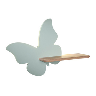 Kinkiet półeczka miętowa 5W LED 4000K Butterfly 21-84880