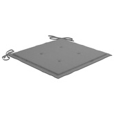 vidaXL Składane krzesła ogrodowe z poduszkami, 8 szt., drewno tekowe