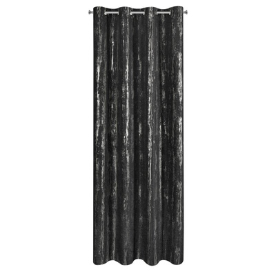 Zasłona Libi czarna 140x250