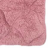 Zimowa Kołdra Różowy 140 x 220 cm Mikrofibra i Fleece Teddy
